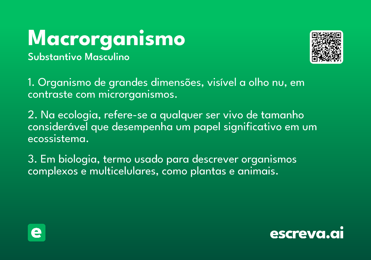 macrorganismo