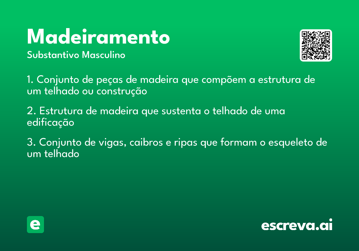 madeiramento
