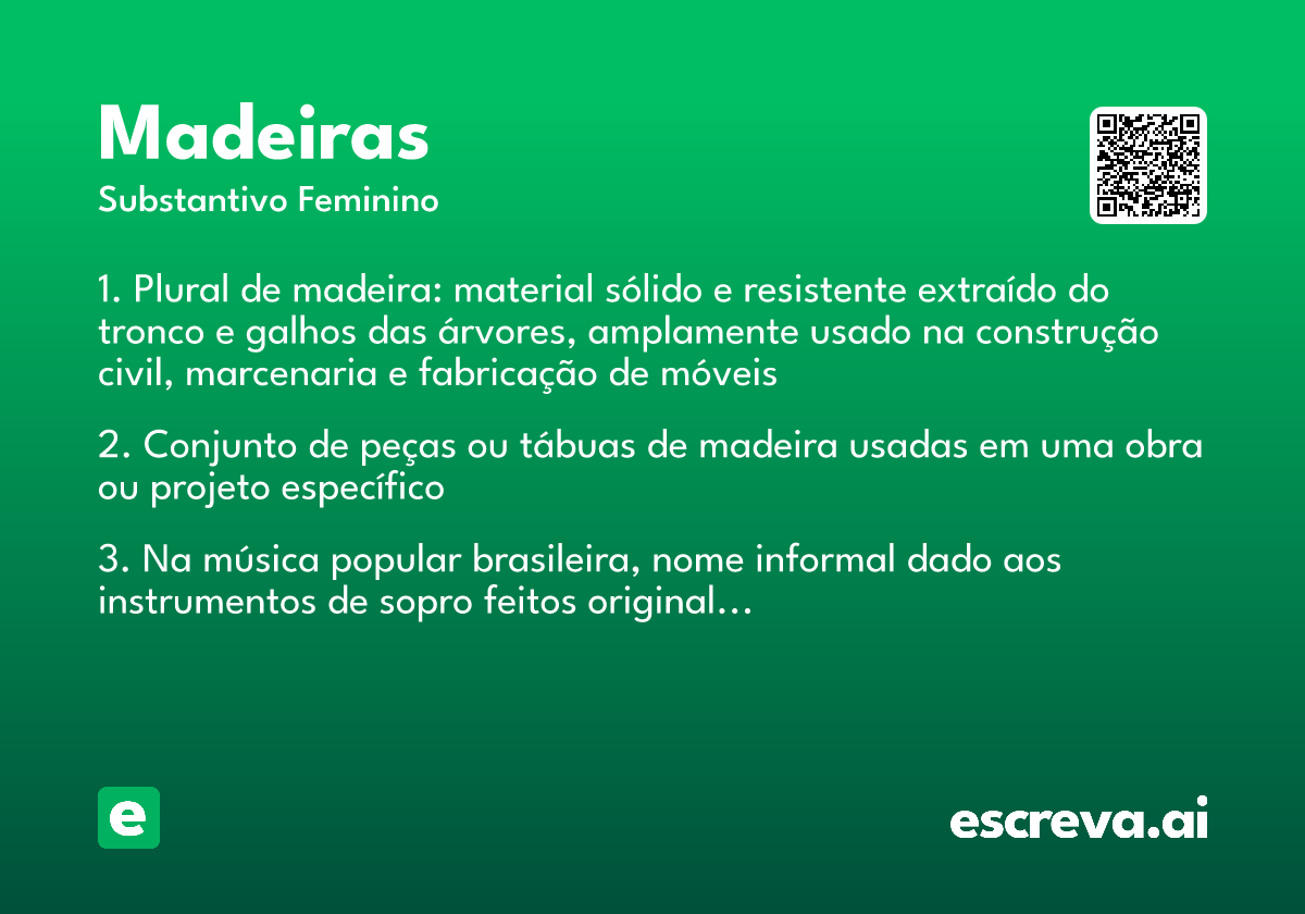 madeiras