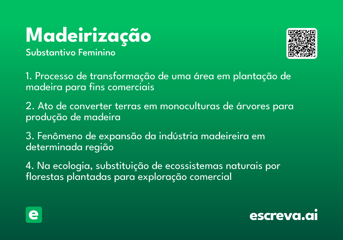 madeirização