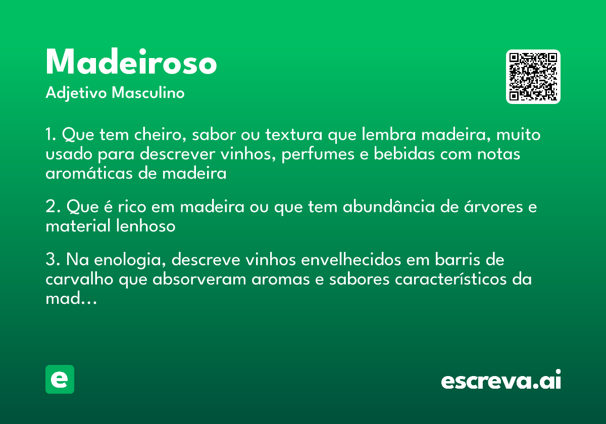 madeiroso