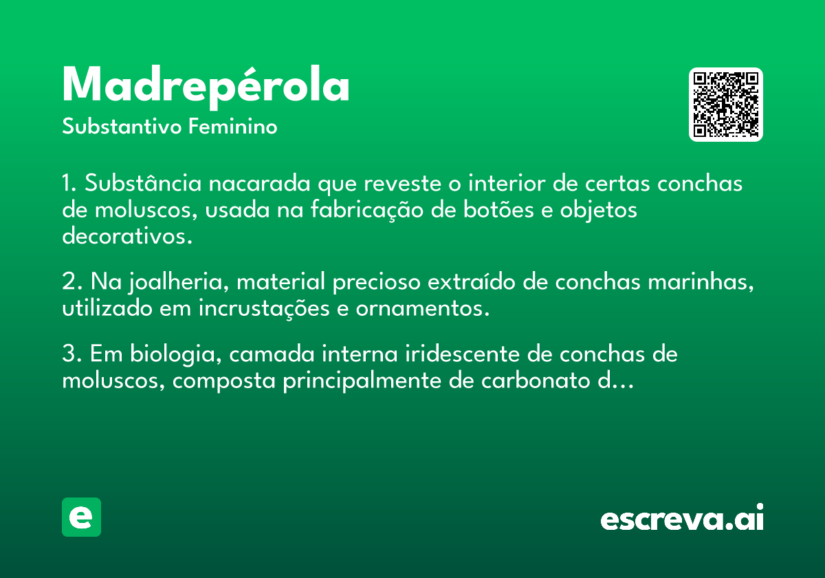 madrepérola