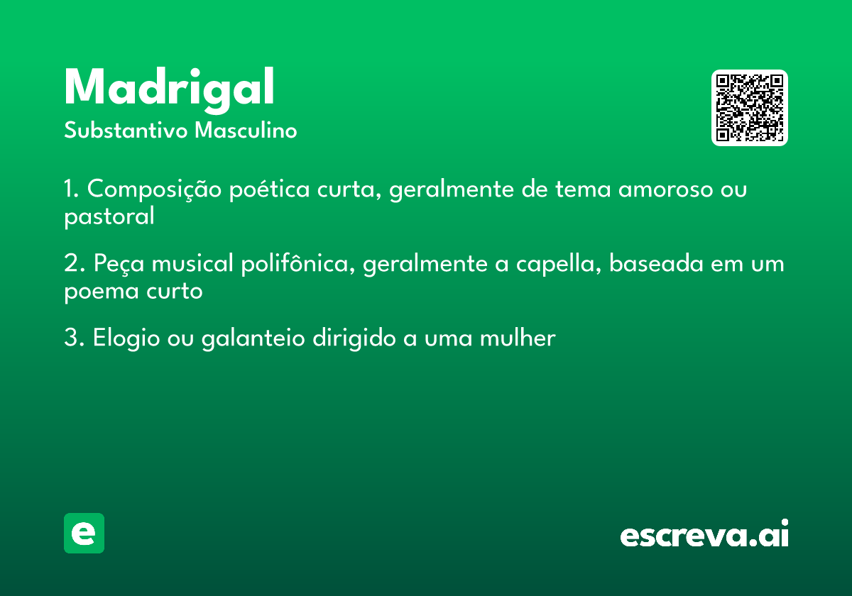 madrigal