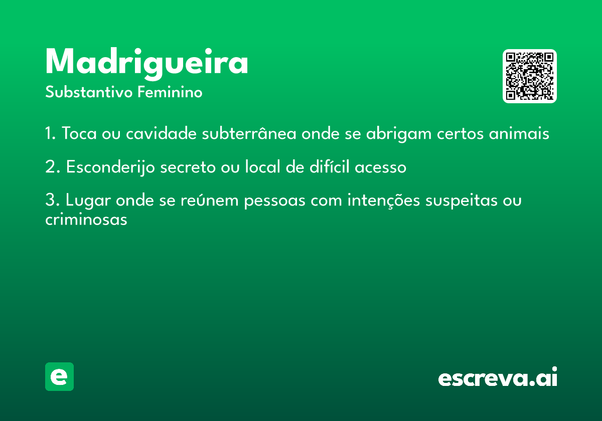 madrigueira