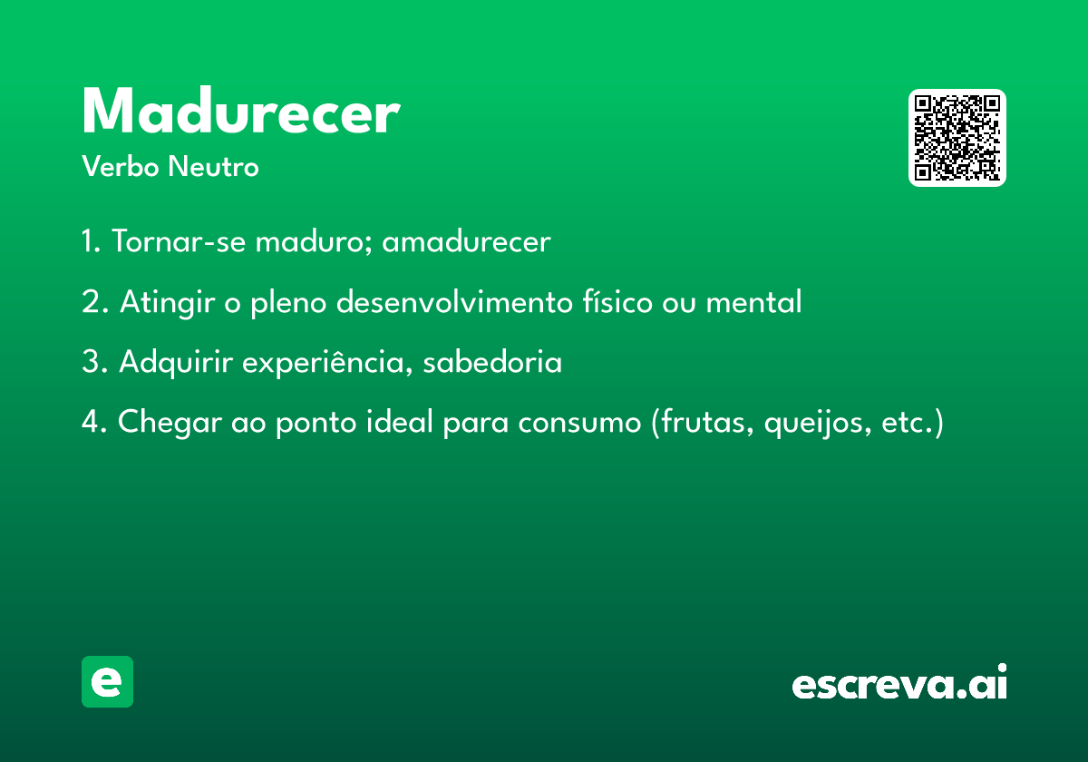 madurecer