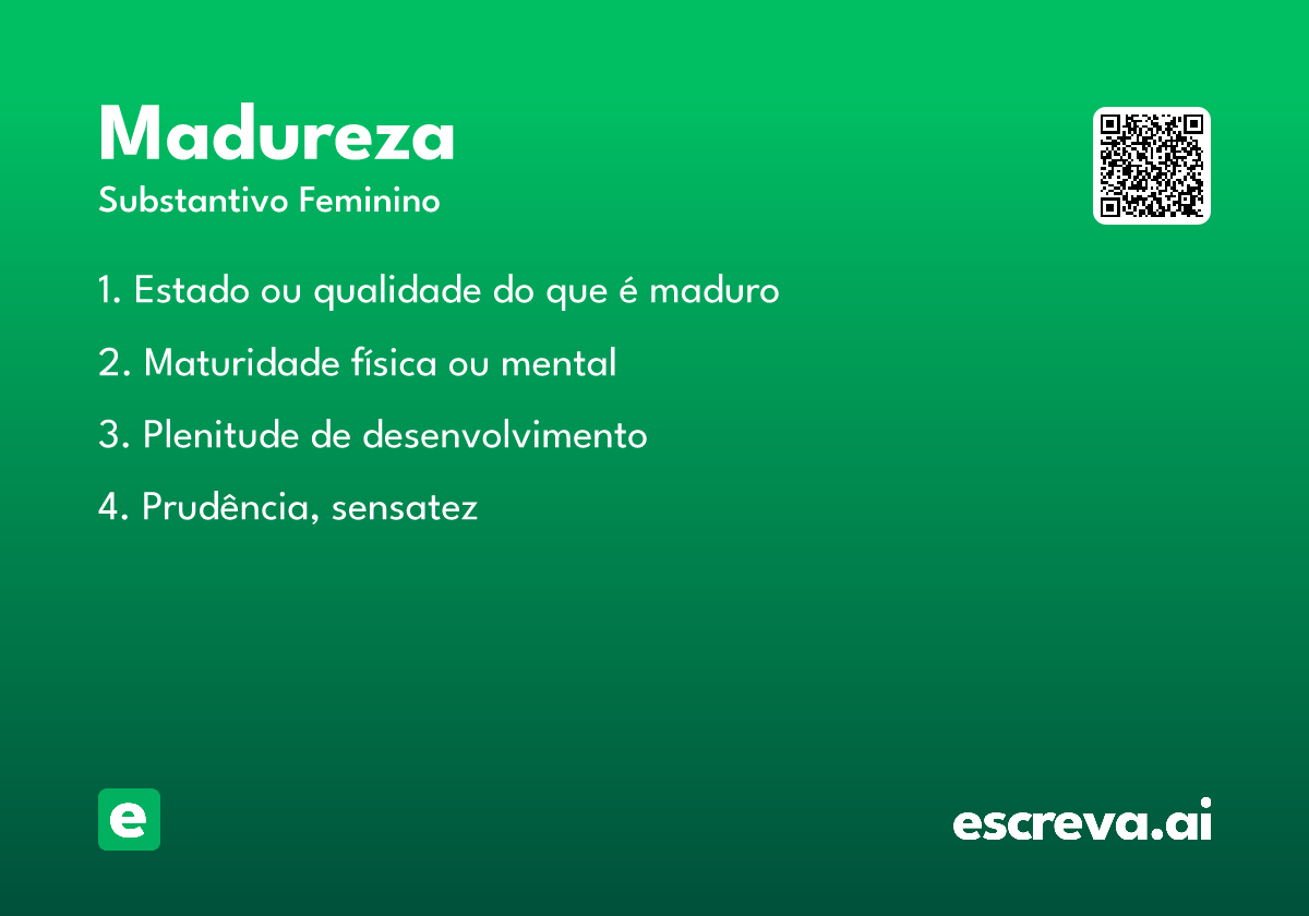 madureza