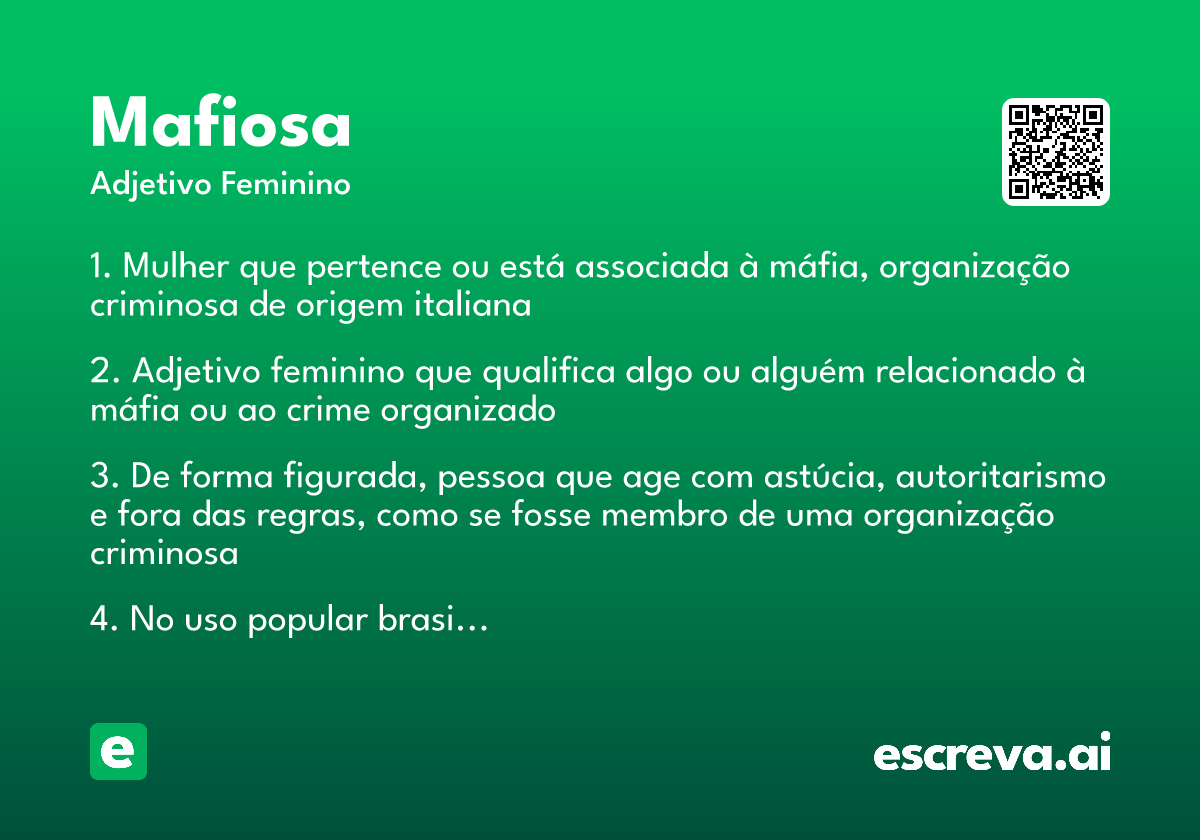 mafiosa