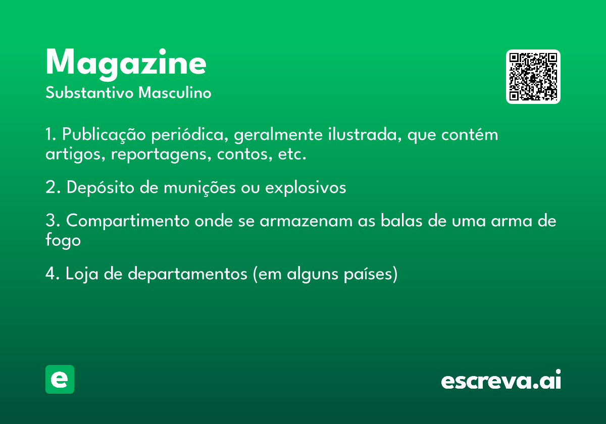 magazine