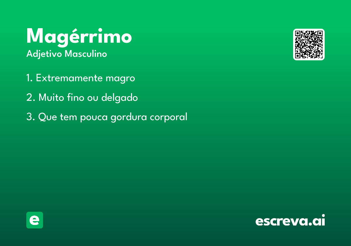 magérrimo