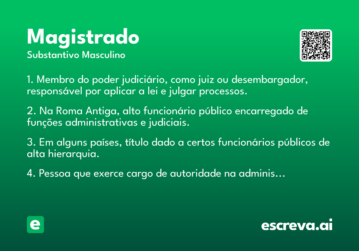 magistrado