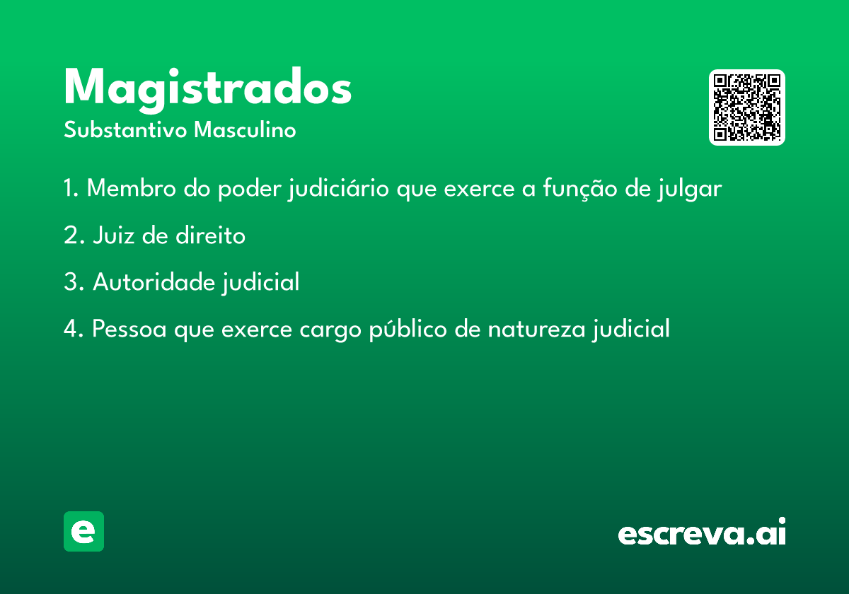 magistrados
