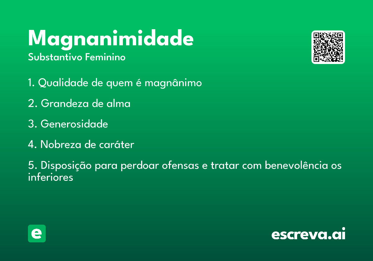 magnanimidade
