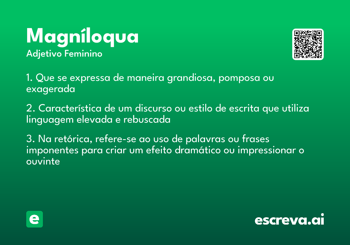 magníloqua