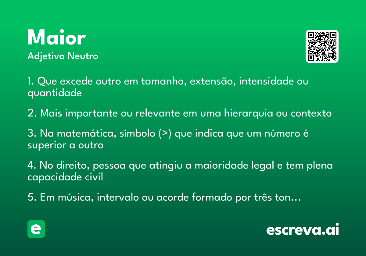 maior