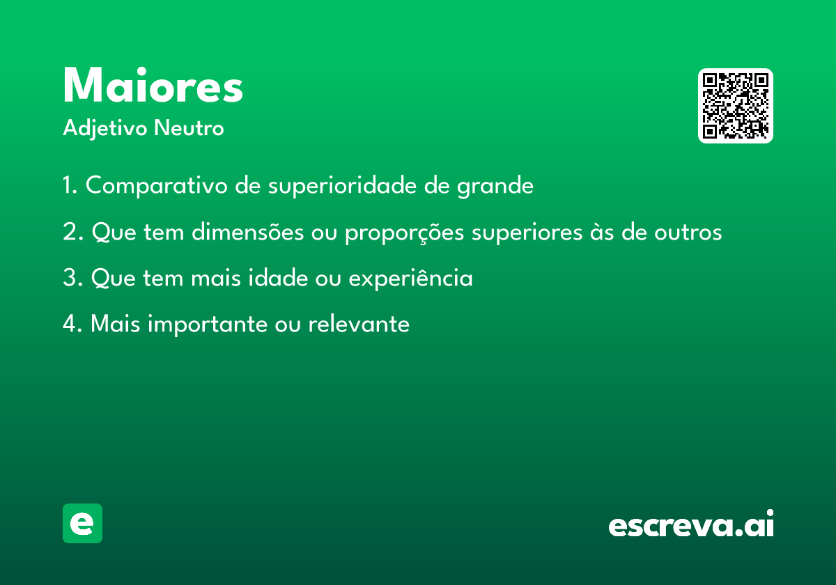 maiores