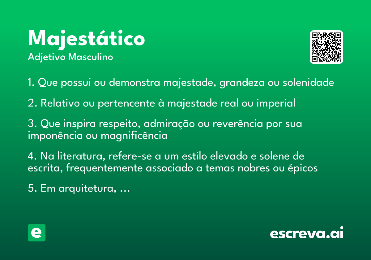 majestático