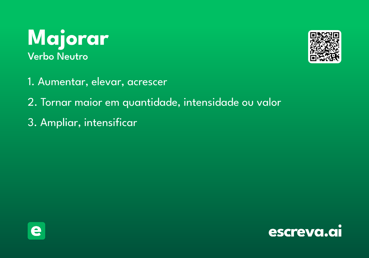 majorar
