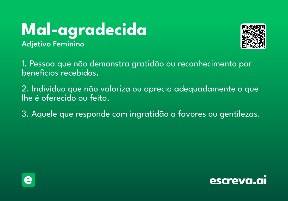 mal-agradecida