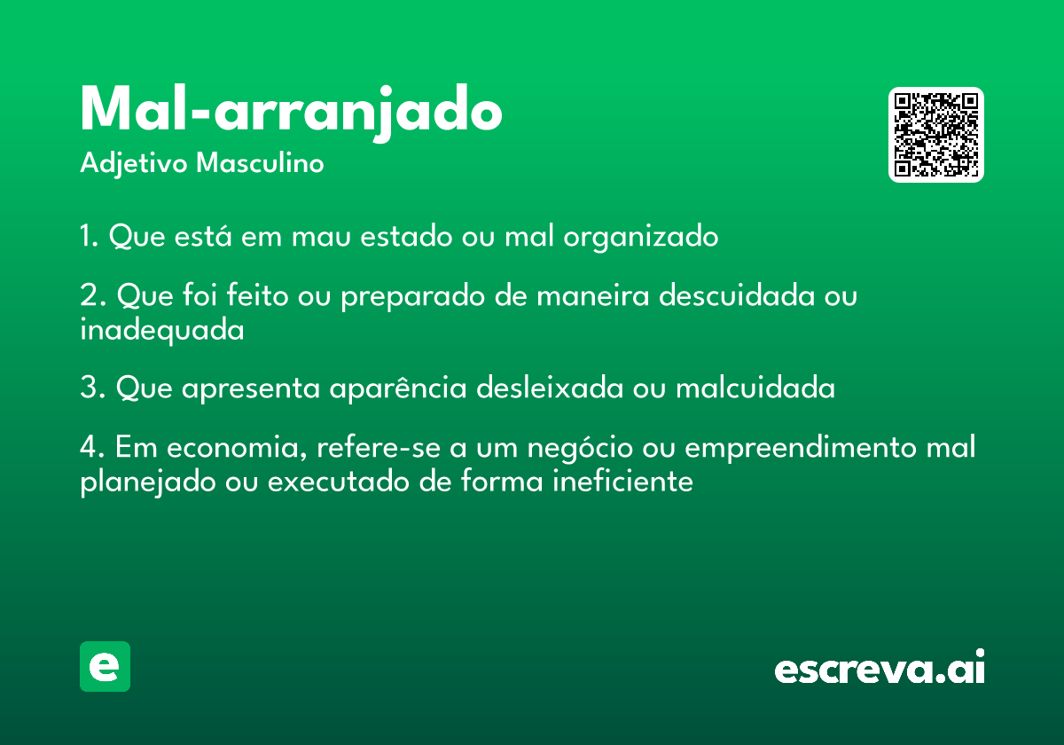 mal-arranjado