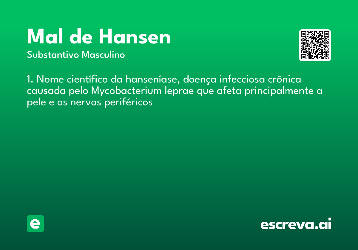 mal de Hansen