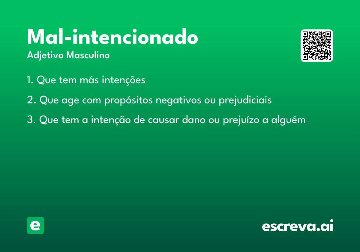 mal-intencionado
