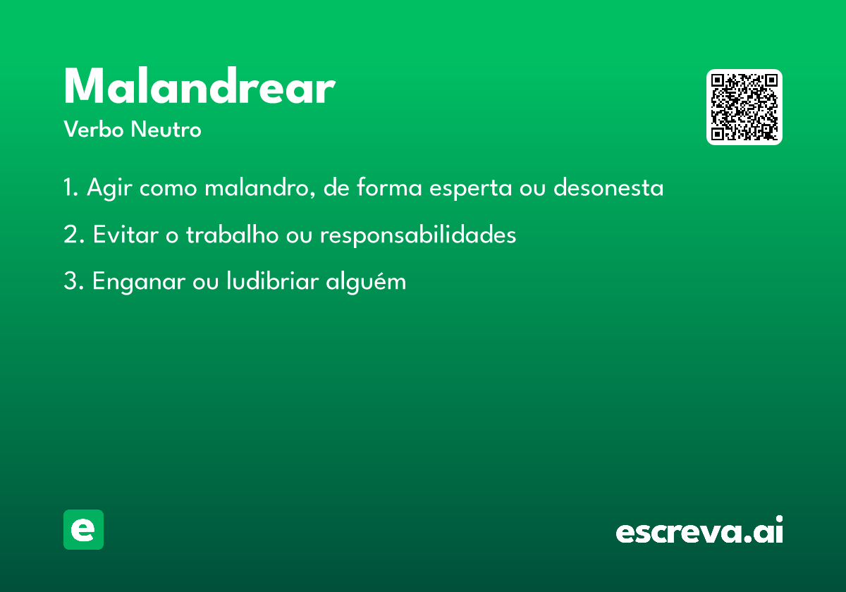 malandrear