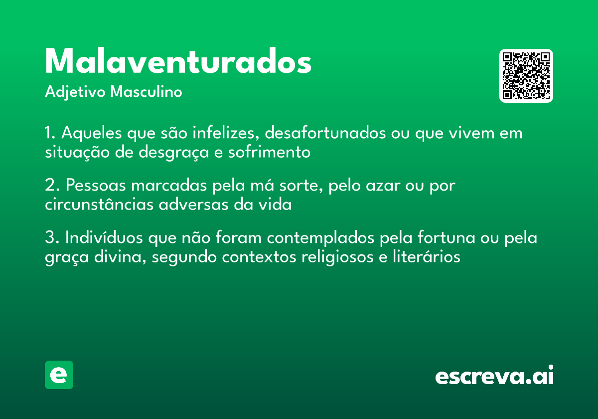 malaventurados