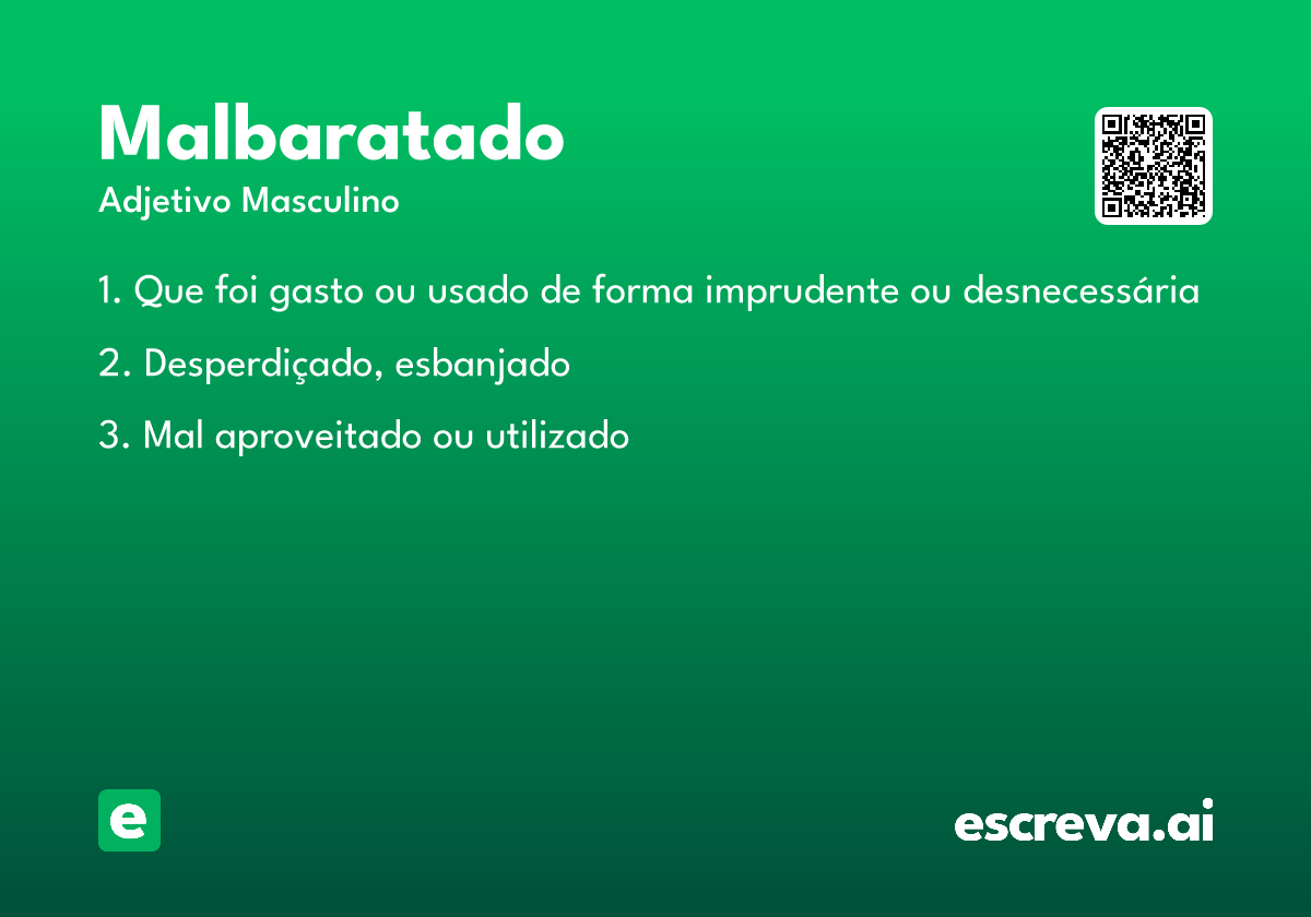malbaratado