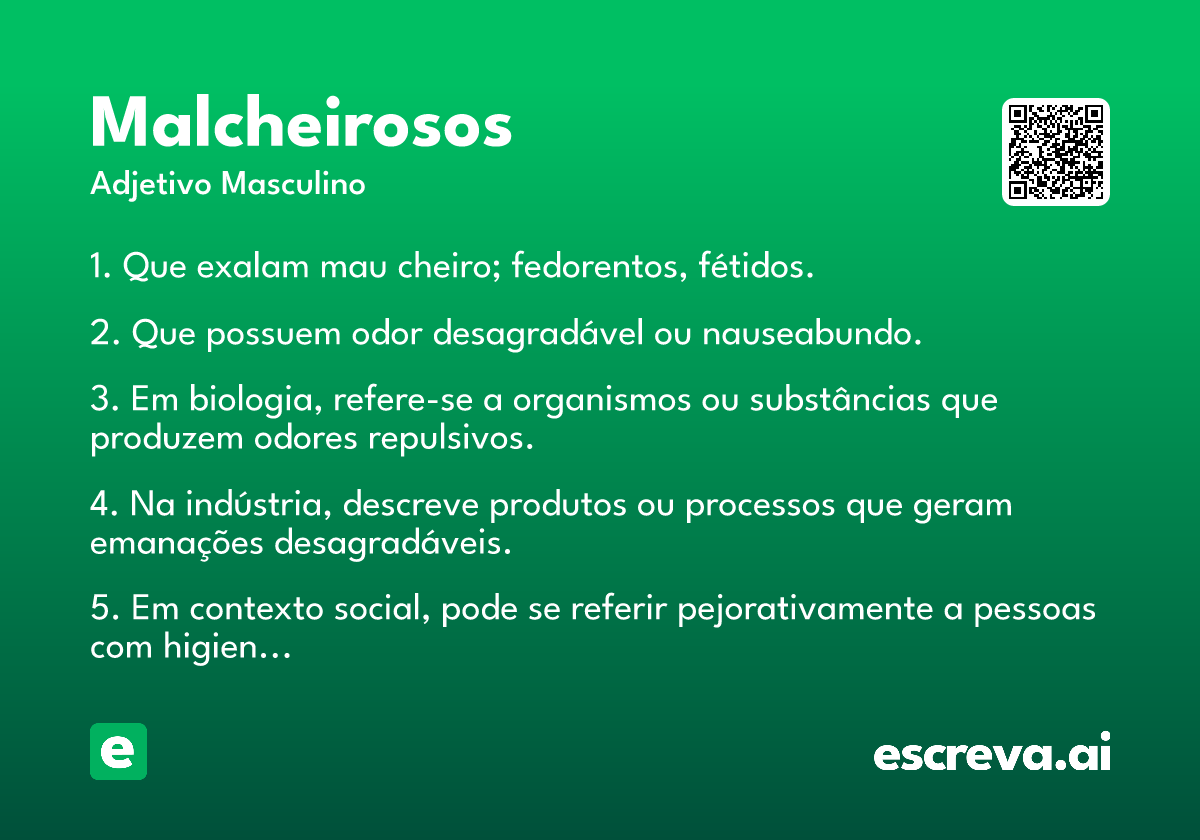 malcheirosos