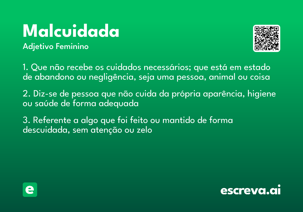 malcuidada