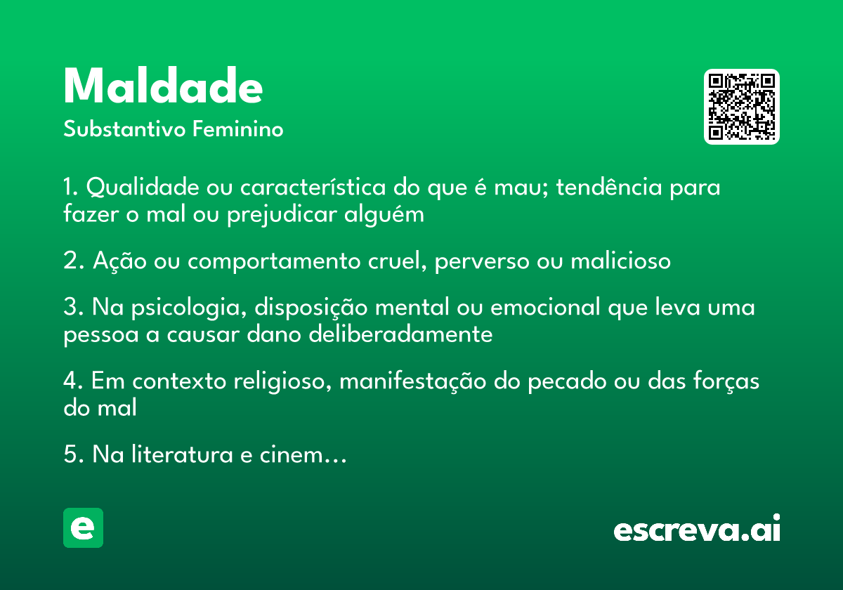 maldade