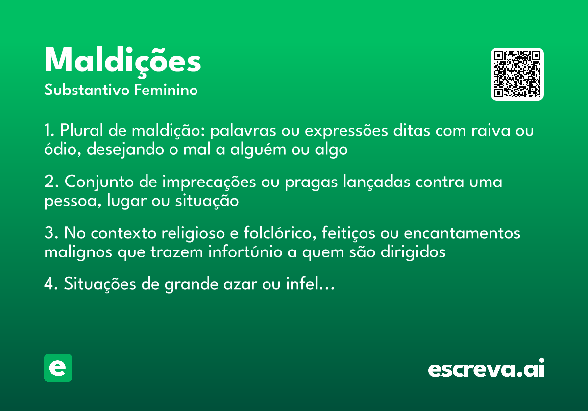 maldições