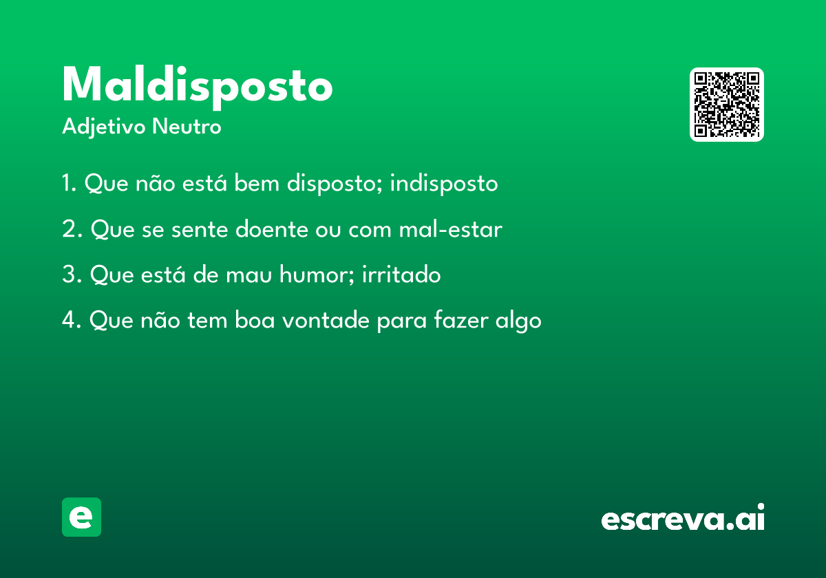 maldisposto