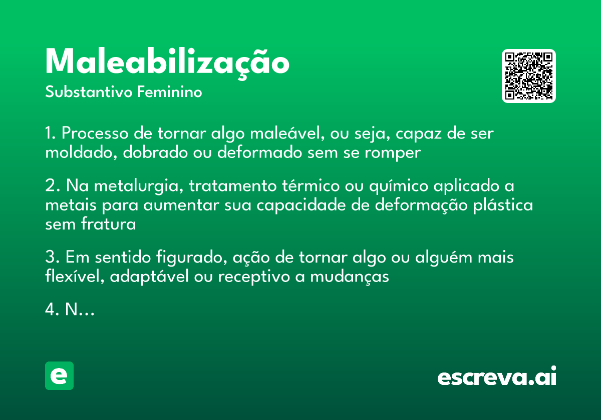 maleabilização