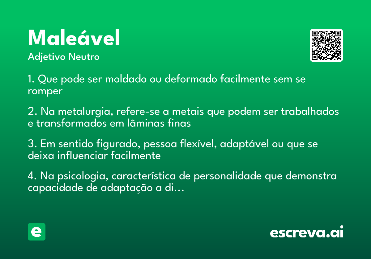 maleável
