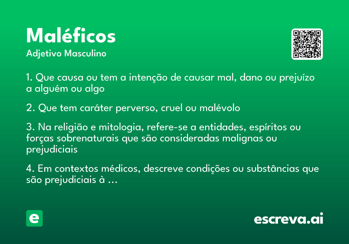 maléficos