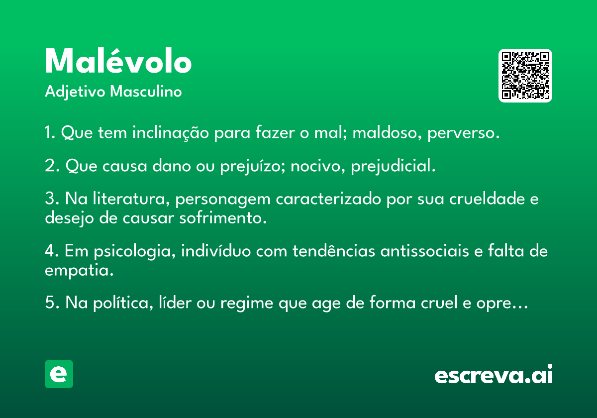 malévolo