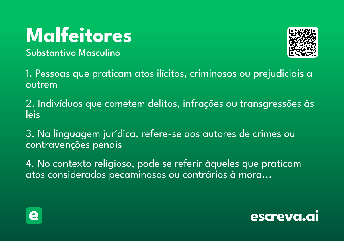 malfeitores