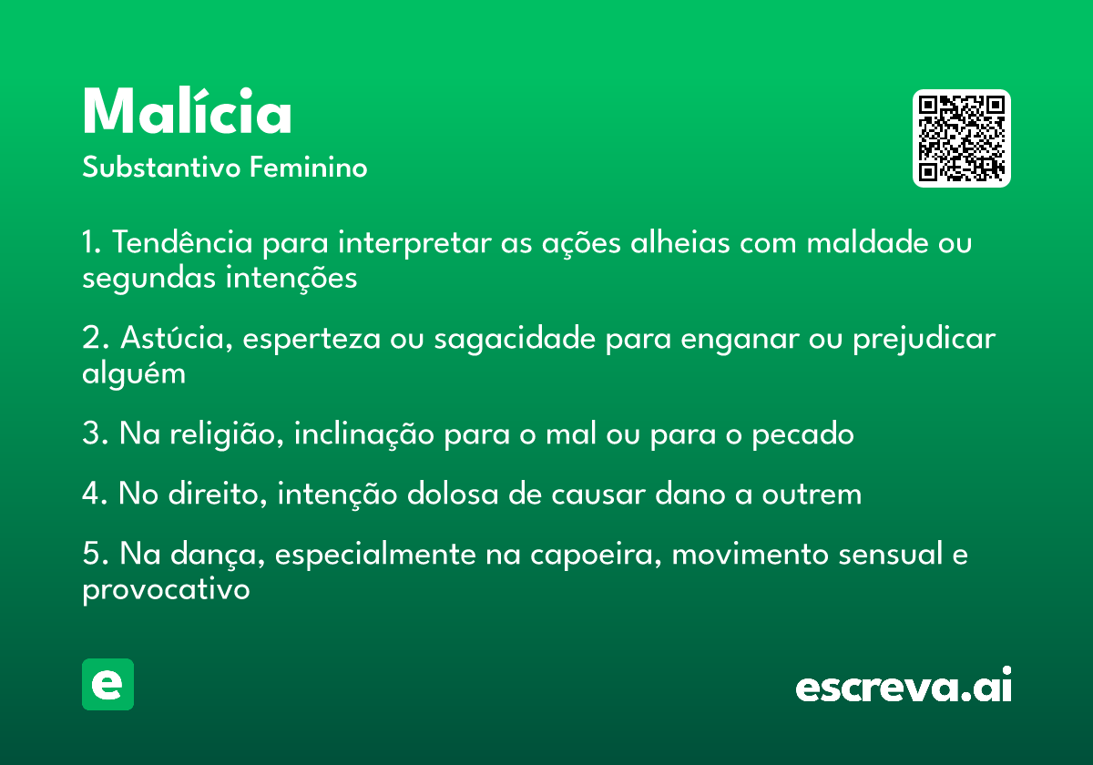 malícia