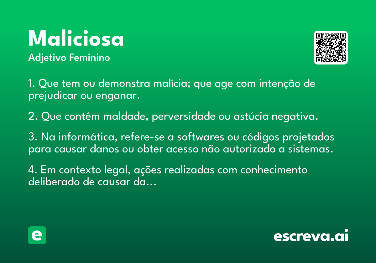 maliciosa