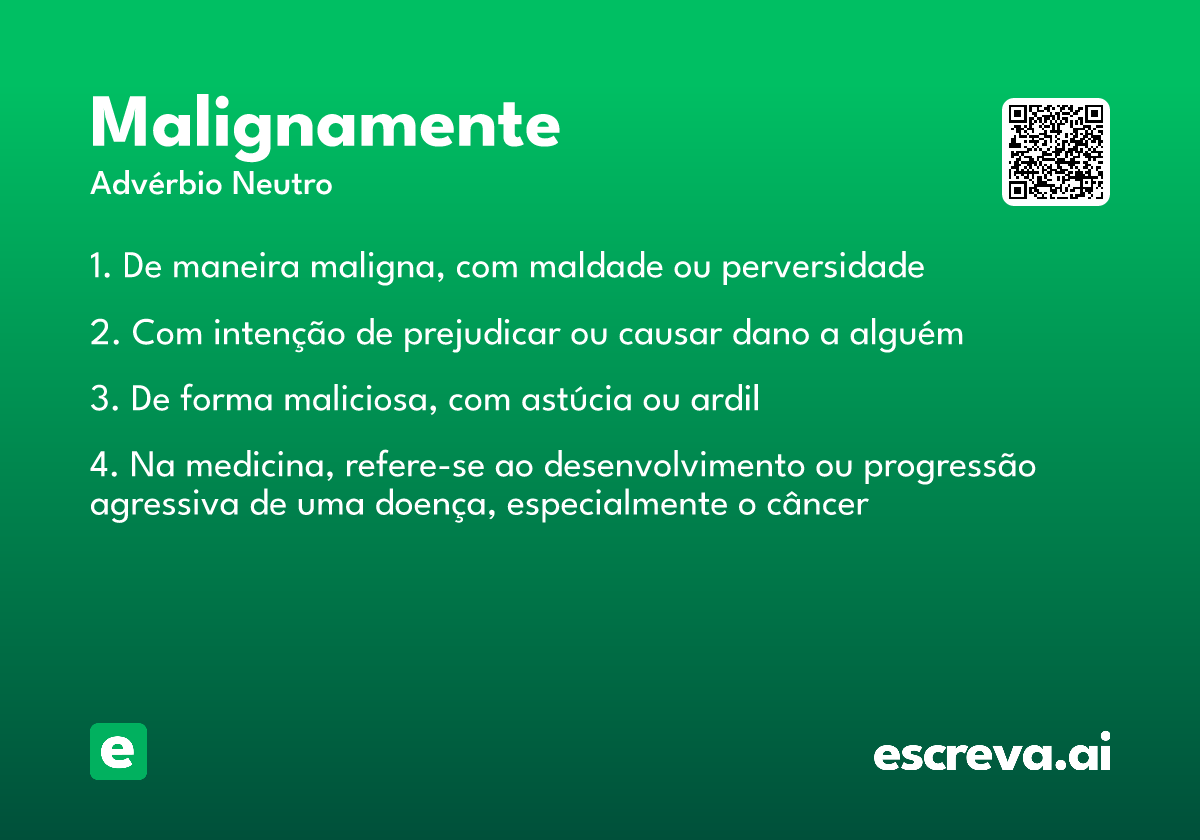 malignamente