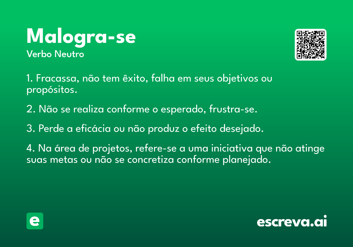 malogra-se