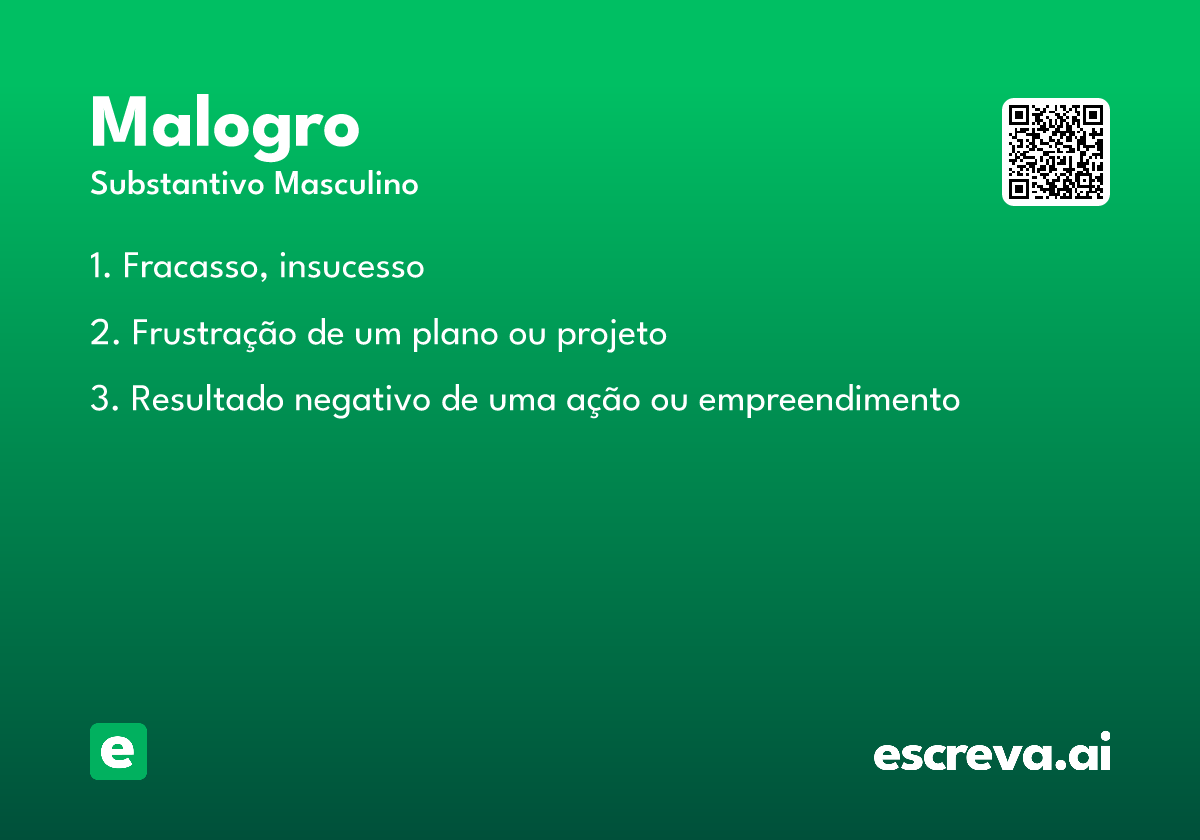malogro