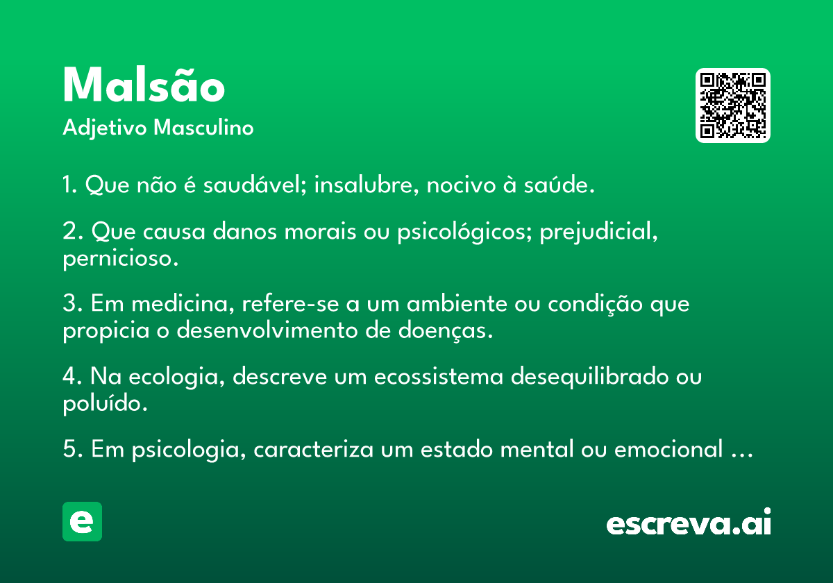 malsão