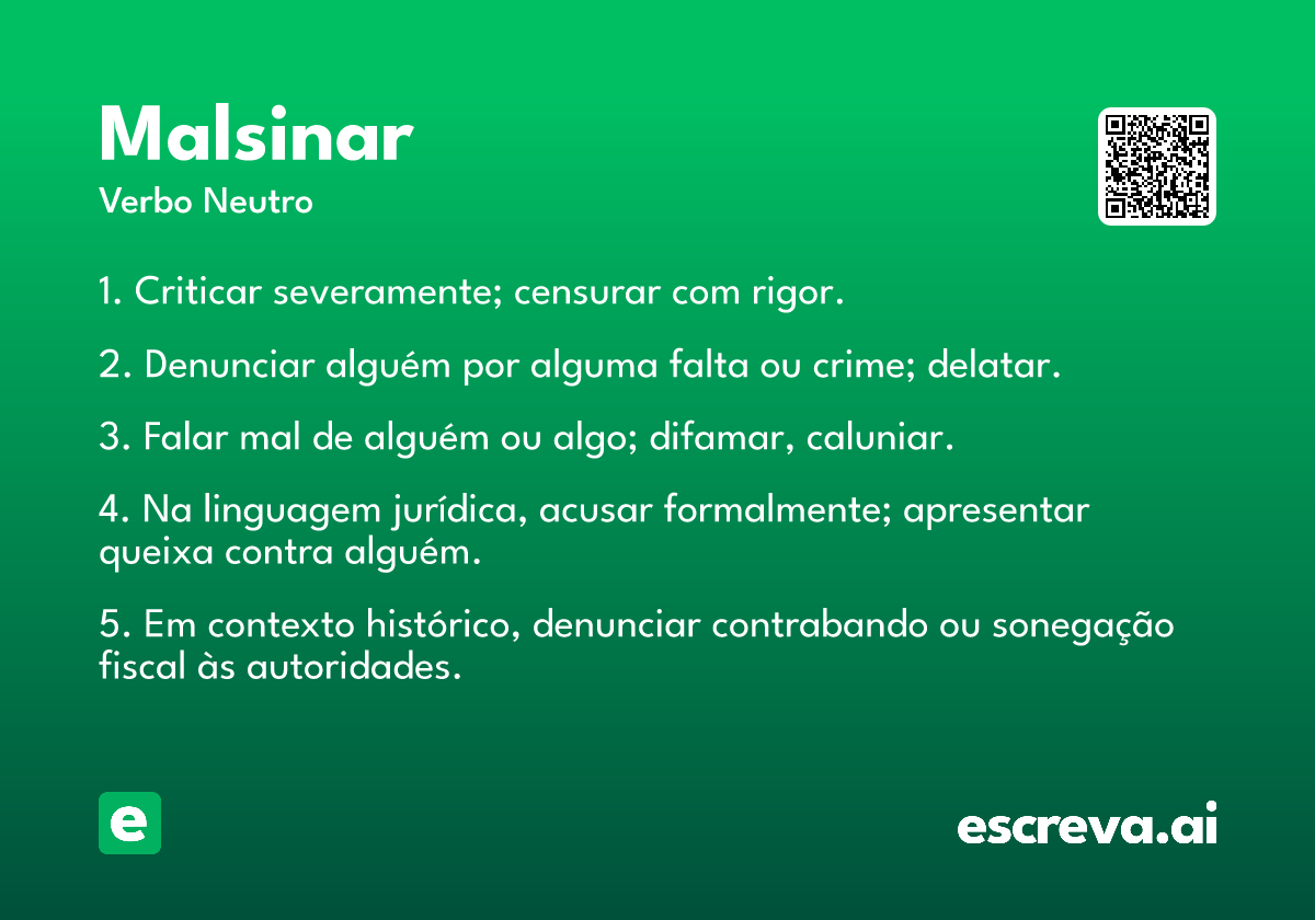 malsinar