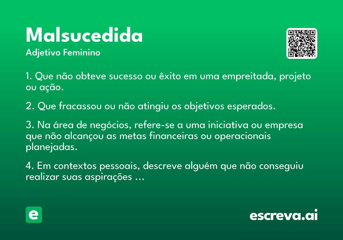 malsucedida