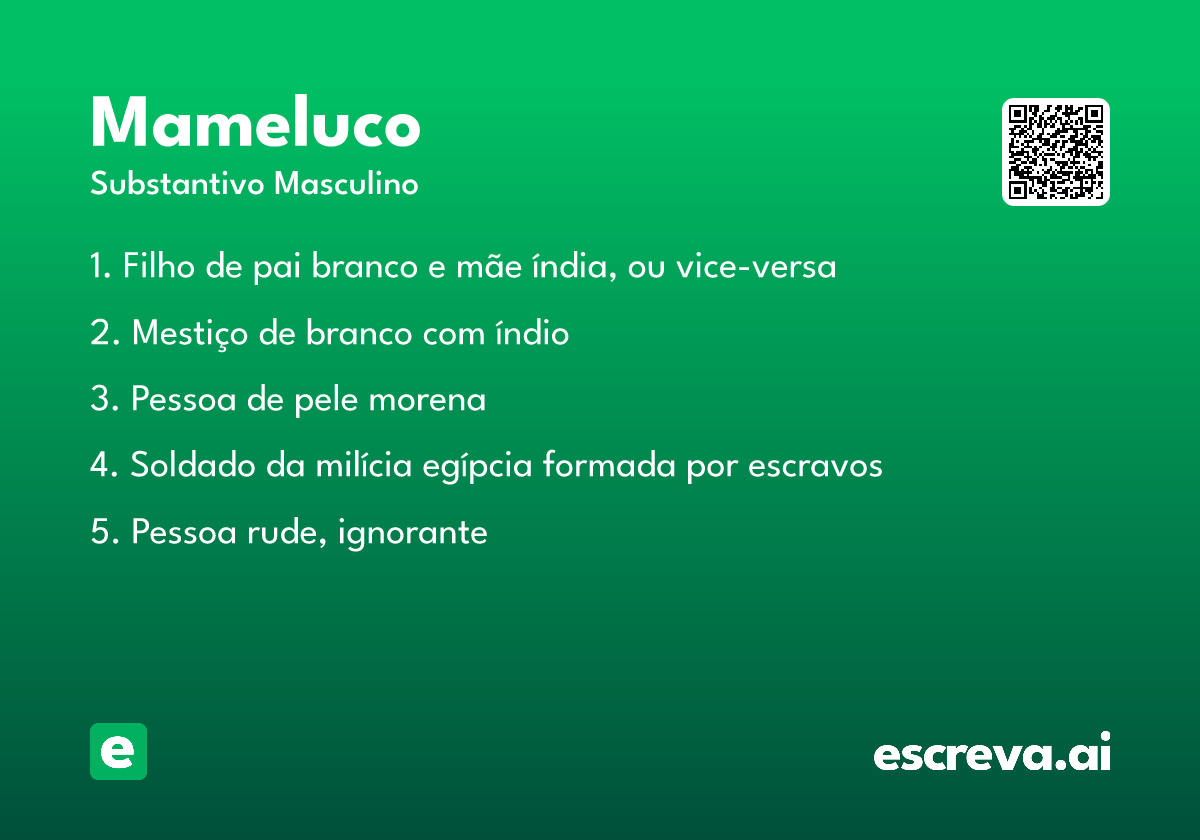 mameluco