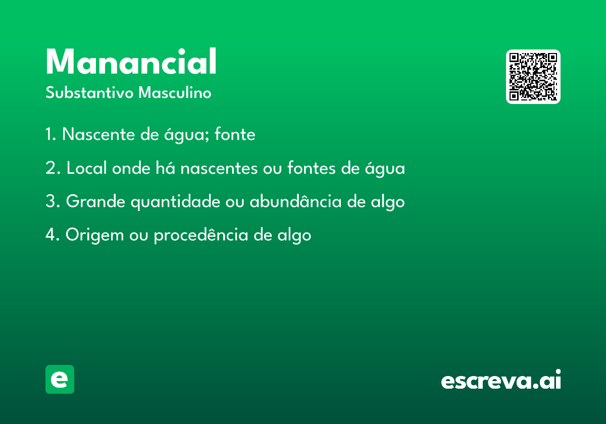 manancial