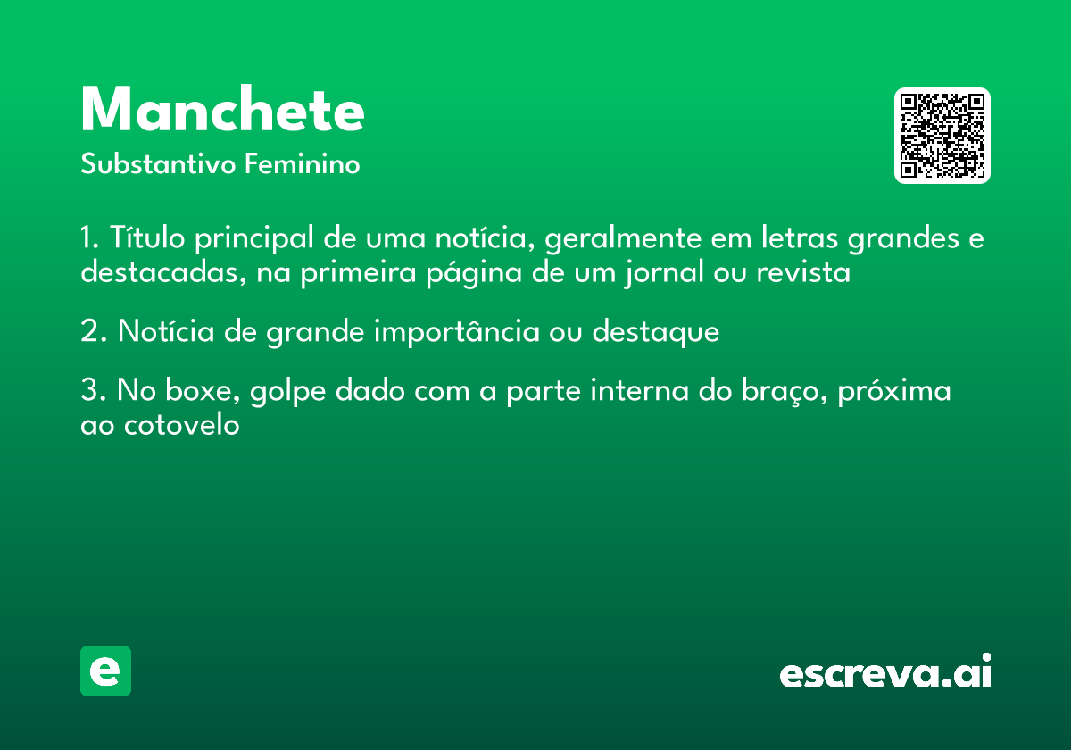 manchete