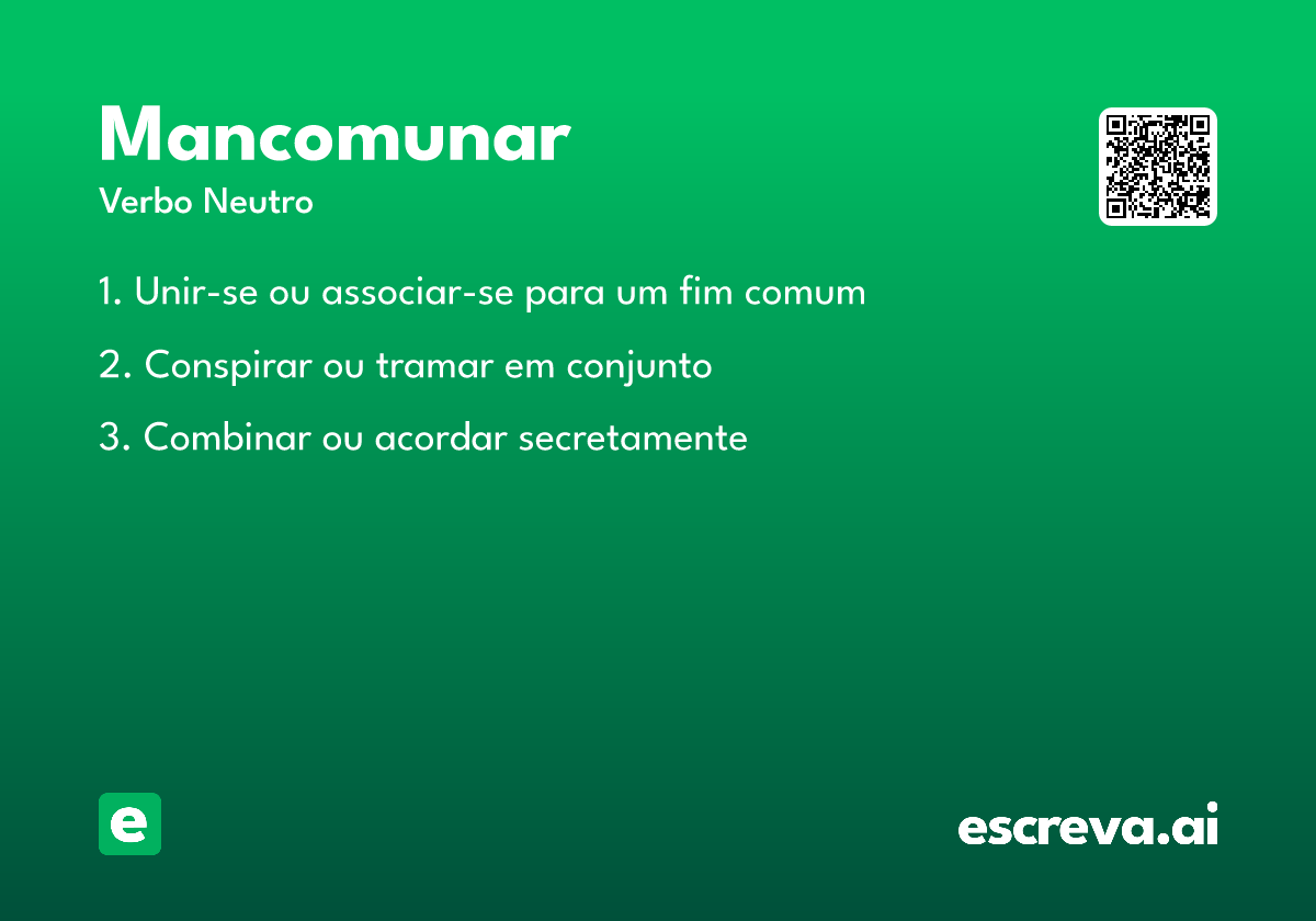 mancomunar